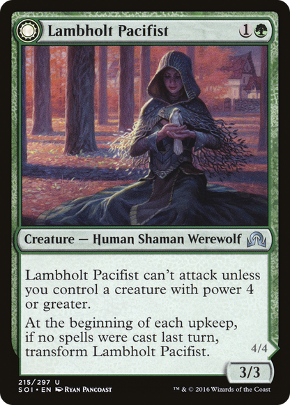 Lambholt Pacifist (215) - Shadows over Innistrad