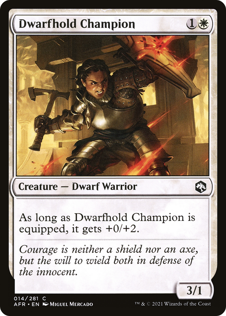 Dwarfhold Champion (014) - Adventures in the Forgotten Realms