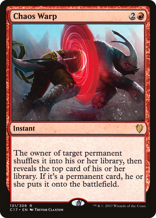 Chaos Warp (131) - Commander 2017