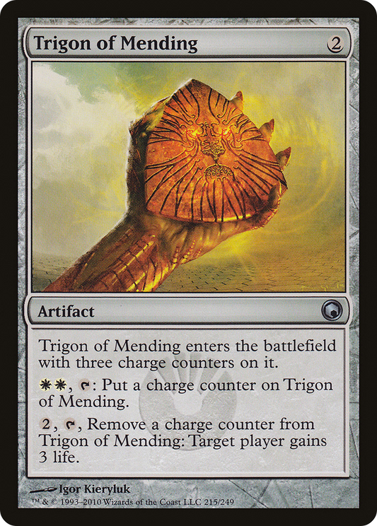Trigon of Mending [Scars of Mirrodin] Foil