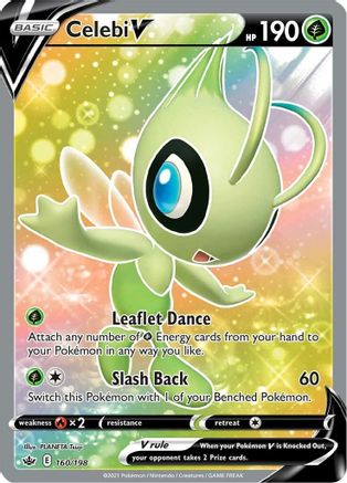 Celebi V (160/198) [Sword & Shield: Chilling Reign] | Silver Goblin