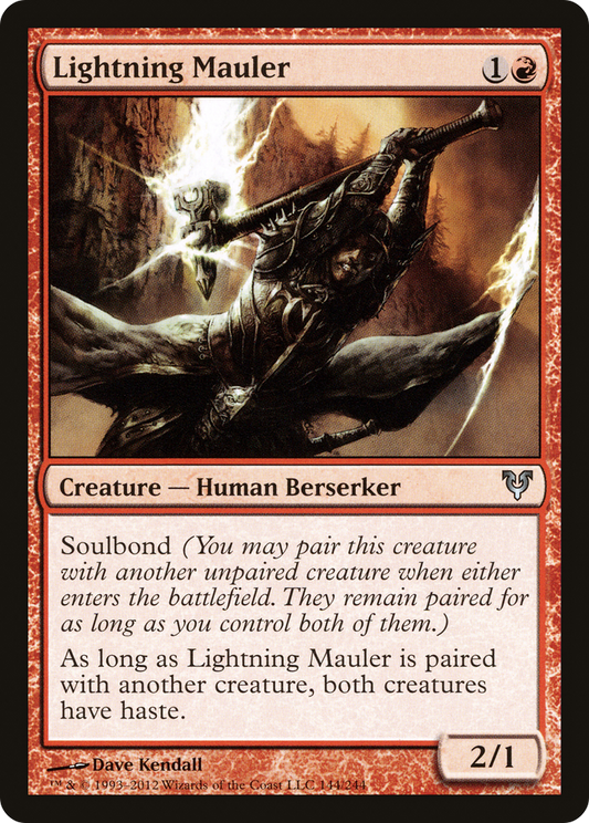 Lightning Mauler [Avacyn Restored] Foil