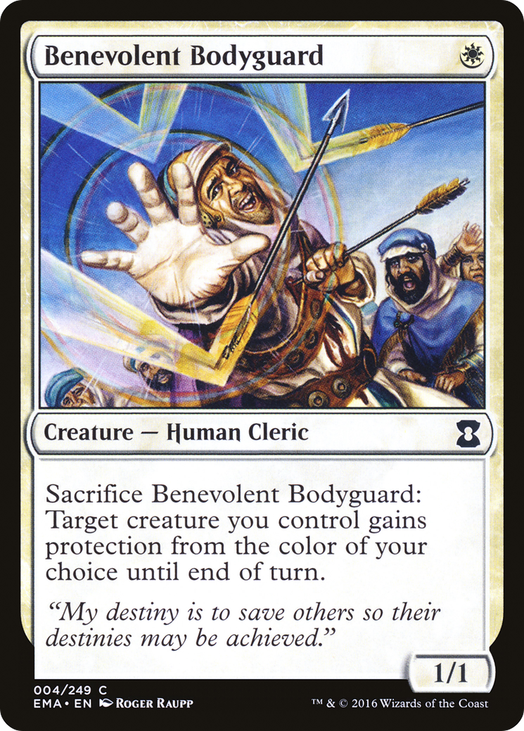 Benevolent Bodyguard (004) Foil - Eternal Masters