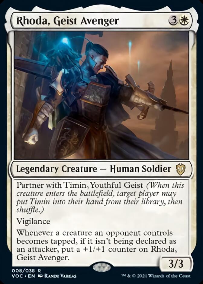 Rhoda, Geist Avenger [Innistrad: Crimson Vow Commander] | Silver Goblin