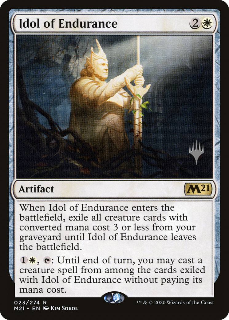 Idol of Endurance (23p) - Core Set 2021 Promos