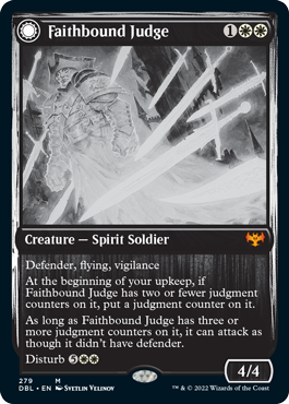 Faithbound Judge // Sinner's Judgment (279) - Innistrad: Double Feature