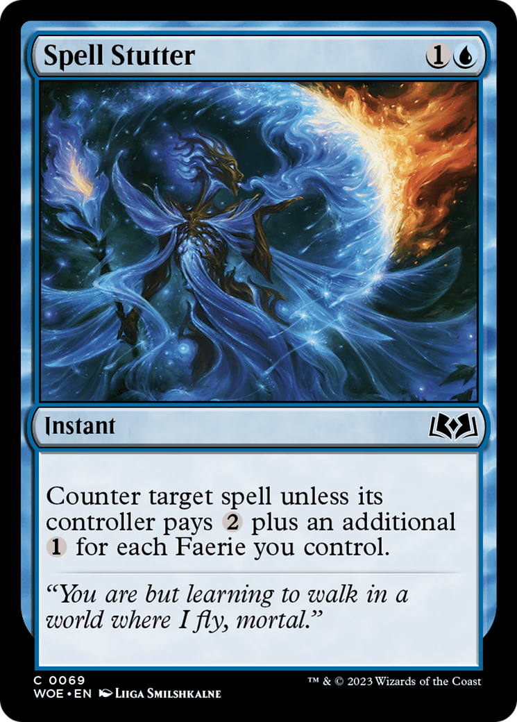 Spell Stutter (069) Foil - Wilds of Eldraine