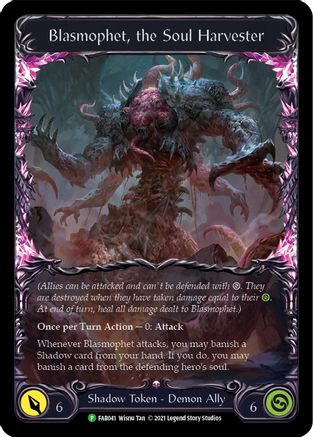 Blasmophet, the Soul Harvester (FAB041) Rainbow Foil - FaB Promos