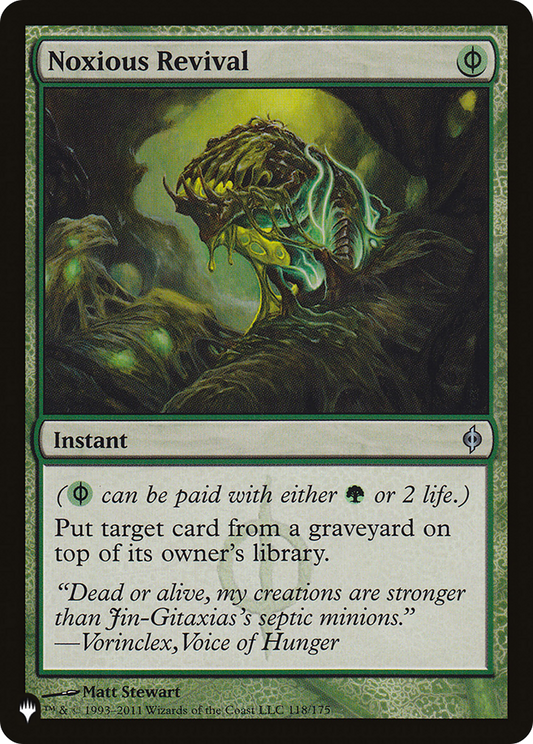 Noxious Revival (118/175) - The List