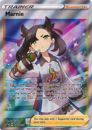 Marnie - SWSH121 (SWSH121) Holofoil - SWSH Sword & Shield Promo Cards