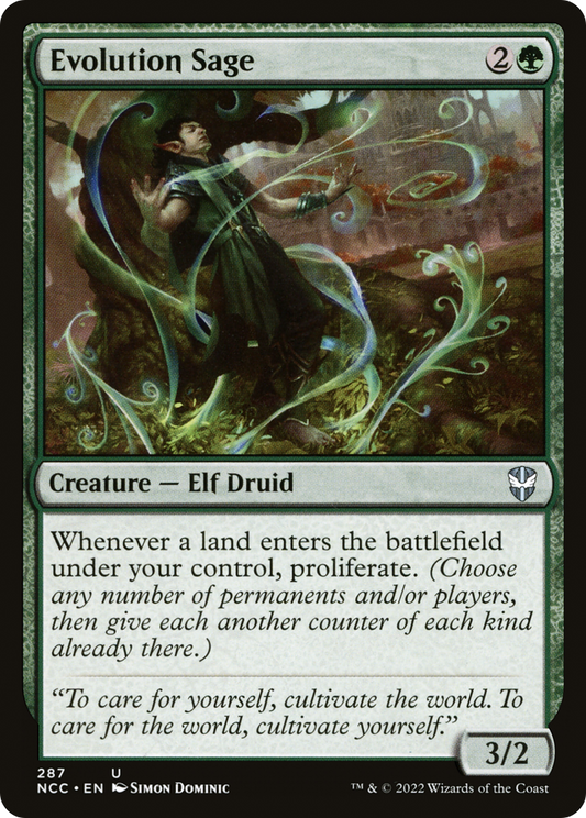 Evolution Sage (287) - New Capenna Commander