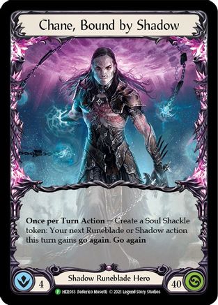 Chane, Bound by Shadow (HER033) Cold Foil - FaB Promos