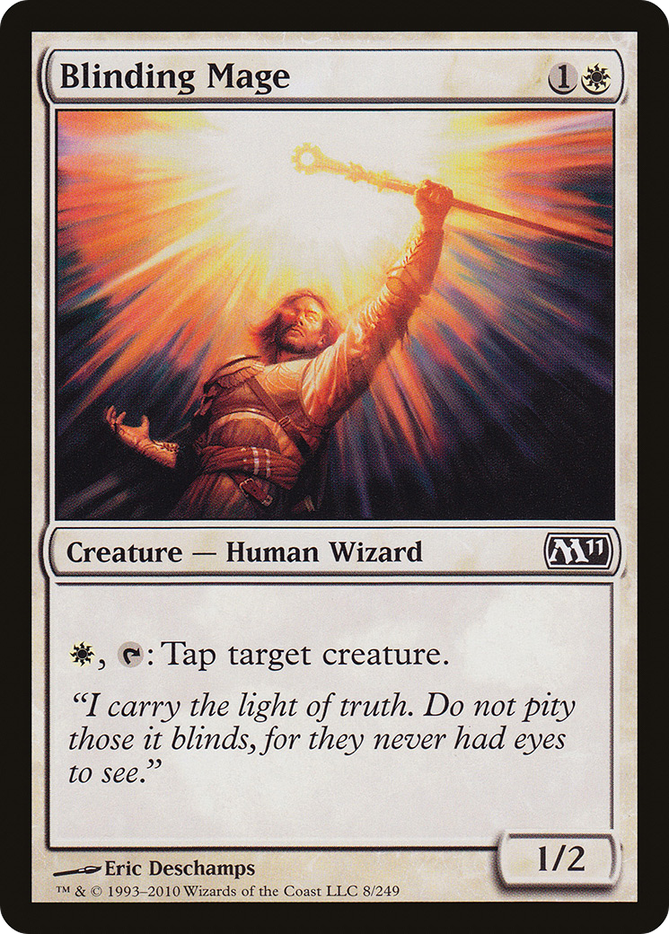 Blinding Mage (008) Foil - Magic 2011