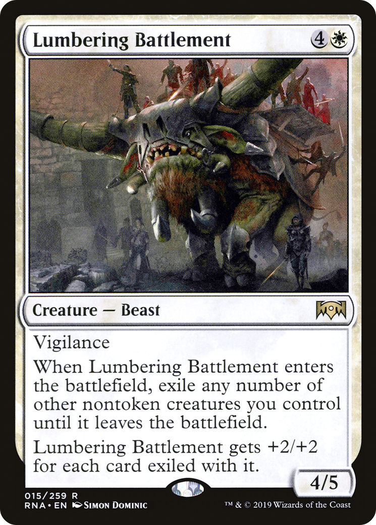 Lumbering Battlement (015) - Ravnica Allegiance