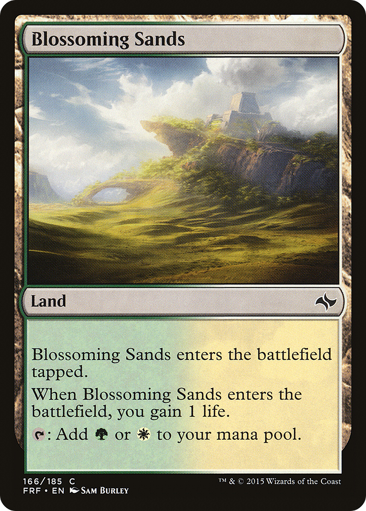 Blossoming Sands (166) - Fate Reforged
