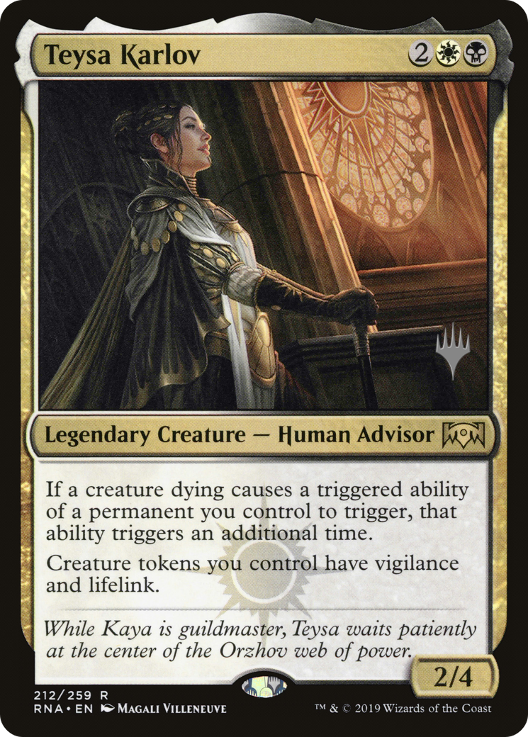 Teysa Karlov (212) - Ravnica Allegiance Promos