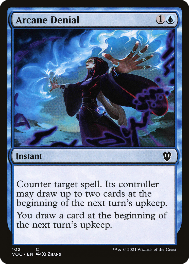 Arcane Denial (102) - Crimson Vow Commander