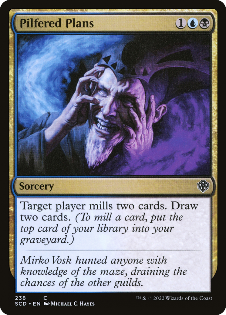 Pilfered Plans (238) - Starter Commander Decks