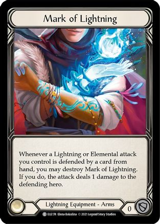 Mark of Lightning (ELE174) Unlimited Edition  - Tales of Aria