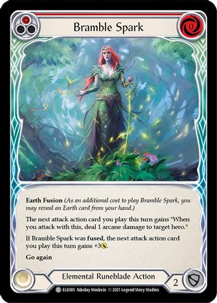 Bramble Spark (Red) (ELE085) Unlimited Edition  - Tales of Aria