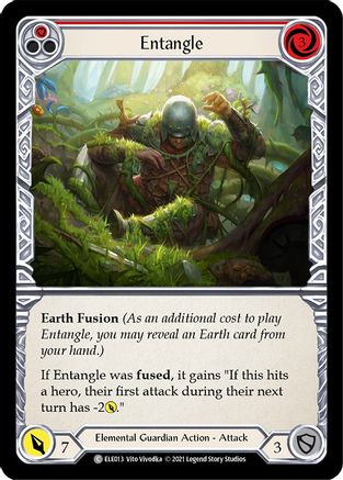 Entangle (Red) (ELE013) (Unlimited Edition) Rainbow Foil - Tales of Aria