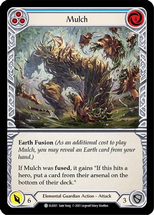 Mulch (Blue) (ELE021) (1st Edition) - Tales of Aria