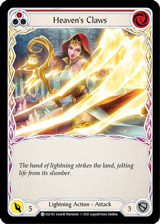 Heaven's Claws (Red) (ELE192) (1st Edition) - Tales of Aria