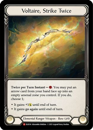 Voltaire, Strike Twice (ELE034) (Unlimited Edition) - Tales of Aria