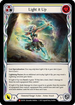 Light it Up (ELE036) Unlimited Edition  - Tales of Aria