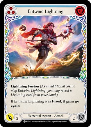 Entwine Lightning (Blue) (ELE102) (1st Edition) - Tales of Aria