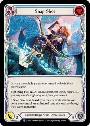 Snap Shot (Blue) (ELE043) (1st Edition) - Tales of Aria