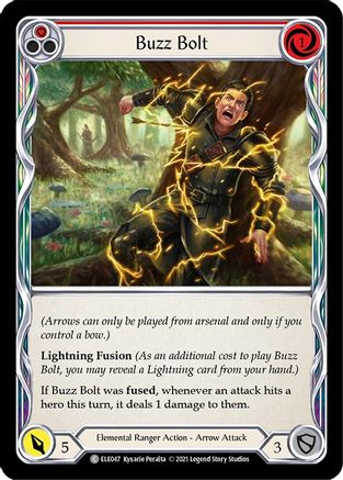 Buzz Bolt (Red) (ELE047) (Unlimited Edition) - Tales of Aria