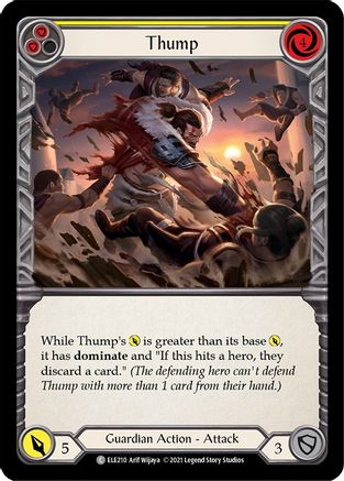 Thump (Yellow) (ELE210) 1st Edition  - Tales of Aria