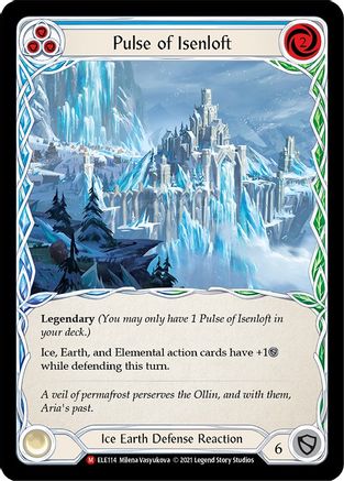 Pulse of Isenloft (ELE114) (Unlimited Edition) Rainbow Foil - Tales of Aria