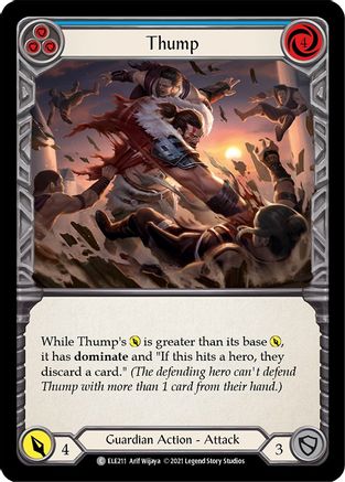 Thump (Blue) (ELE211) Unlimited Edition  - Tales of Aria