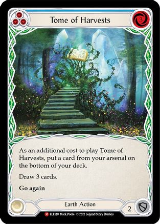 Tome of Harvests (ELE118) (1st Edition) Rainbow Foil - Tales of Aria