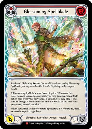 Blossoming Spellblade (ELE064) (1st Edition) - Tales of Aria
