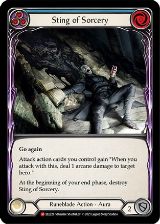 Sting of Sorcery (ELE226) 1st Edition  - Tales of Aria
