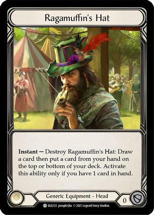 Ragamuffin's Hat (ELE233) (1st Edition) Cold Foil - Tales of Aria