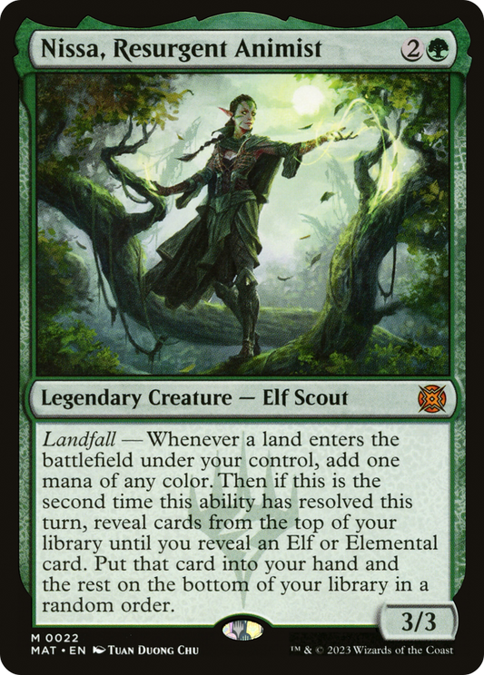 Nissa, Resurgent Animist (022) - March of the Machine: The Aftermath