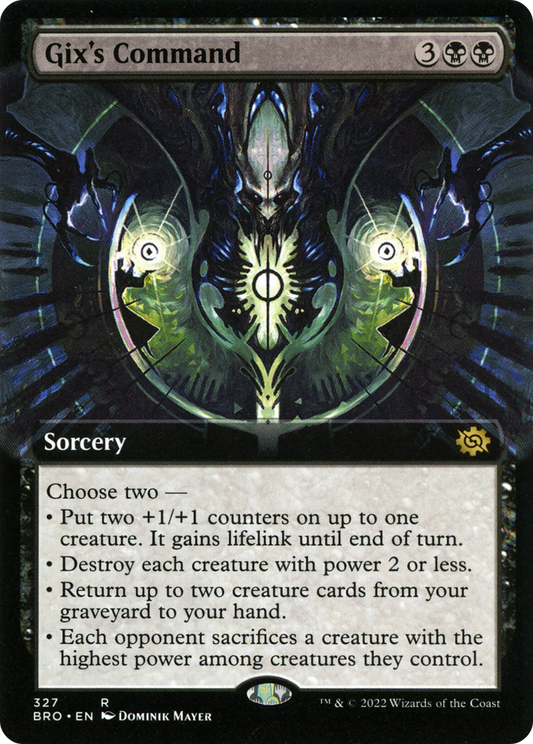Gix's Command (Extended Art) (327) - The Brothers' War