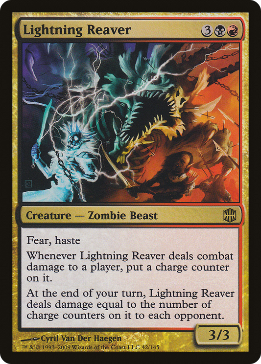 Lightning Reaver [Alara Reborn] Foil