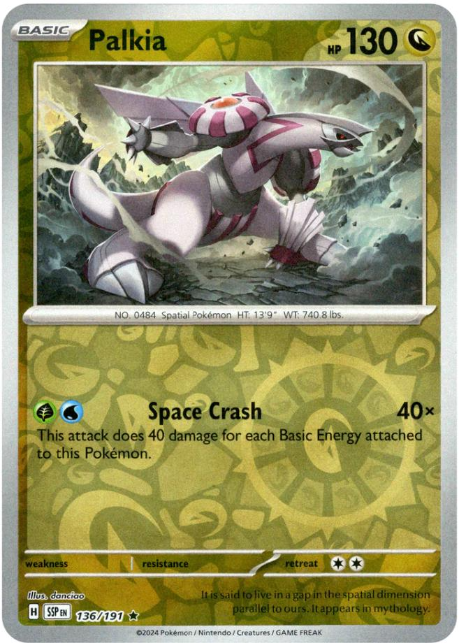 Palkia (136/191) [Scarlet & Violet: Surging Sparks] | Silver Goblin