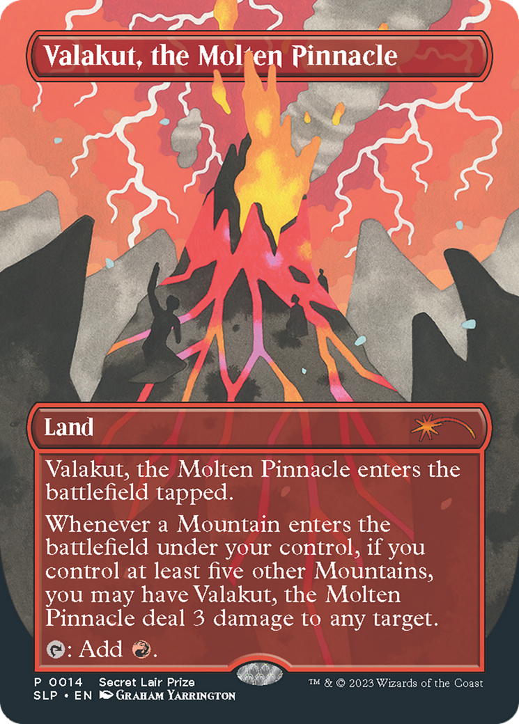 Valakut, the Molten Pinnacle (014) Foil - Secret Lair Showdown