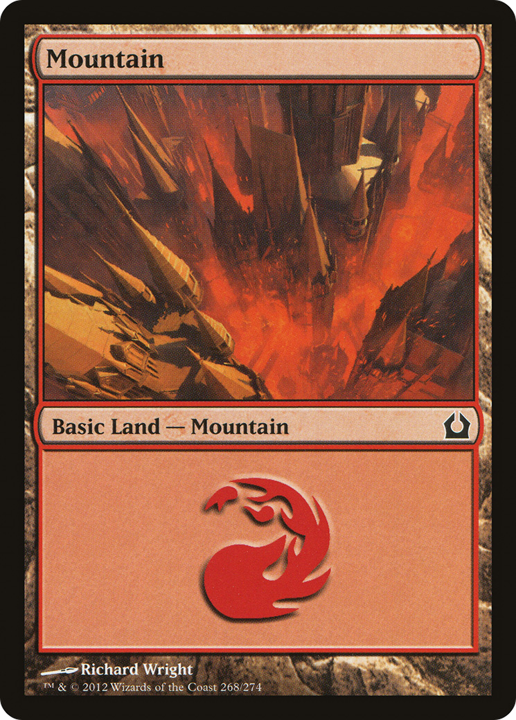 Mountain (268) Foil - Return to Ravnica