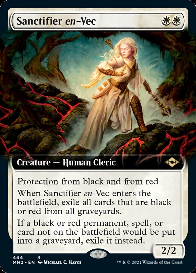 Sanctifier en-Vec (Extended Art) [Modern Horizons 2] | Silver Goblin