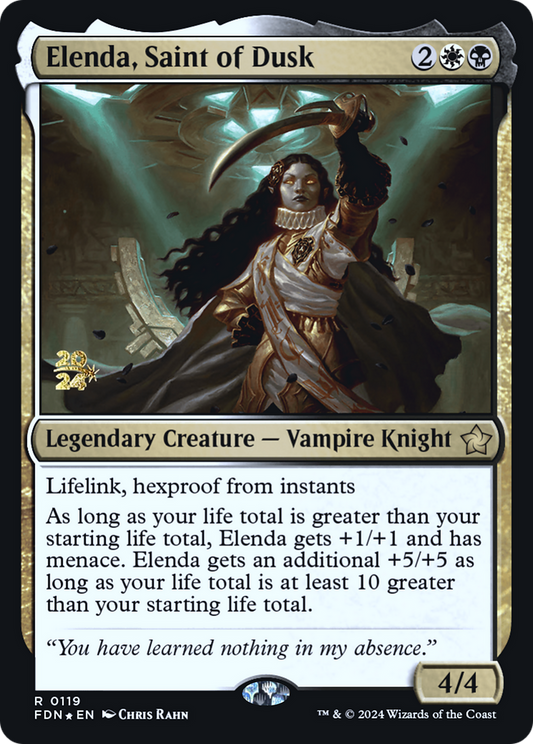 Elenda, Saint of Dusk Foil (119S)