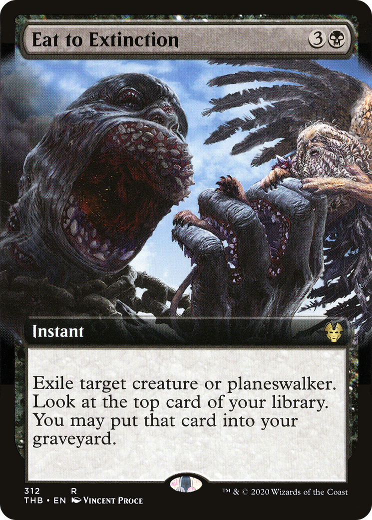 Eat to Extinction (Extended Art) (312) - Theros Beyond Death