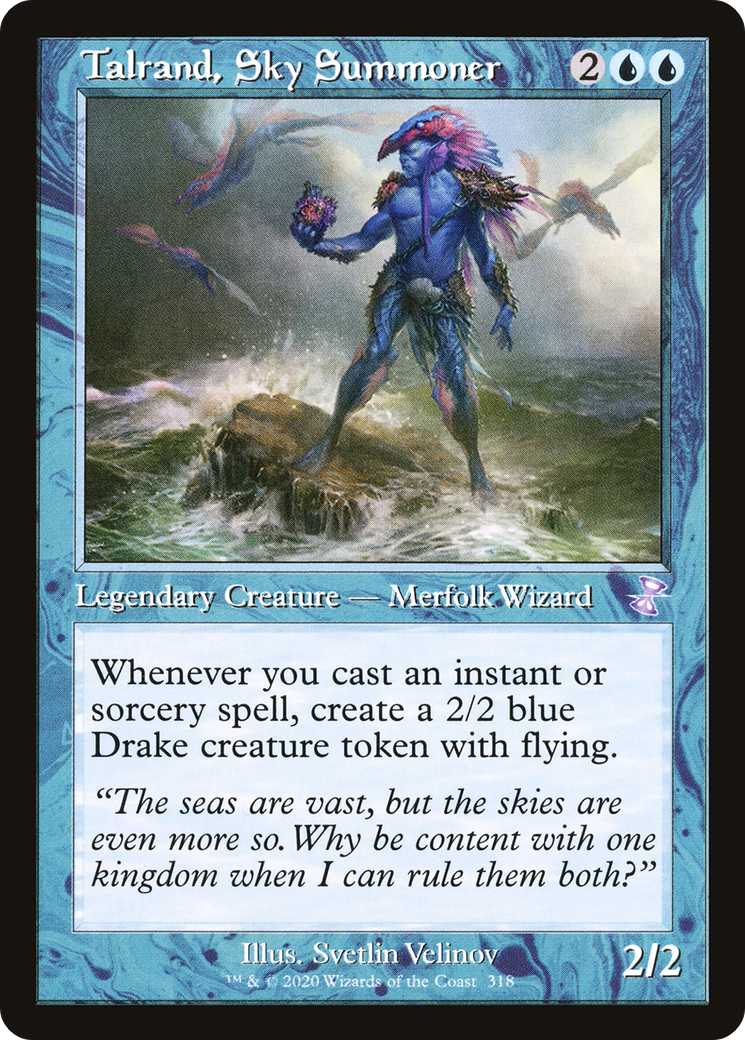 Talrand, Sky Summoner (Retro) (318) - Time Spiral Remastered