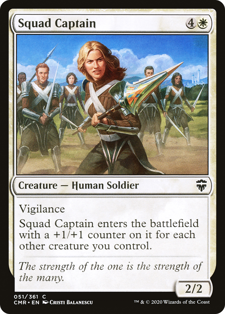 Squad Captain (051) - Commander Legends